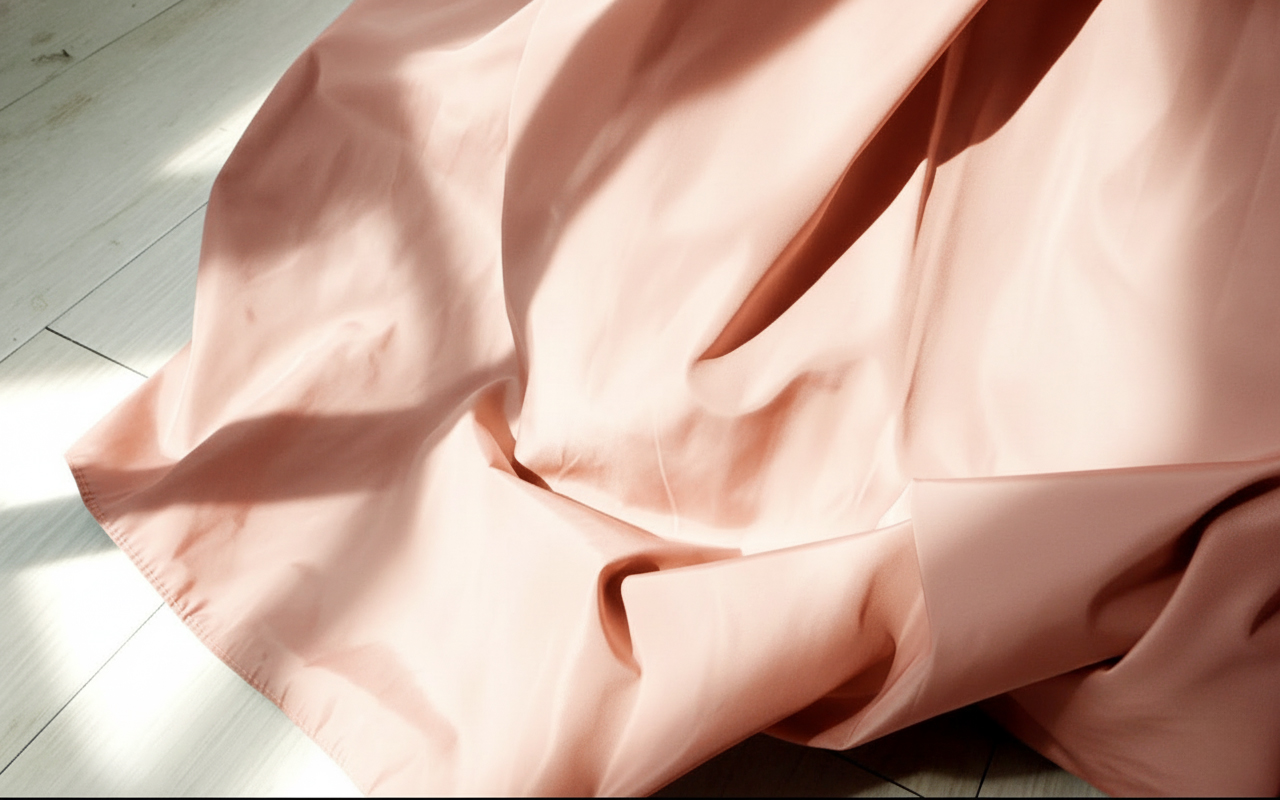 ほんのり光沢のある生地でキレイ見えが叶う神戸・山の手スカート