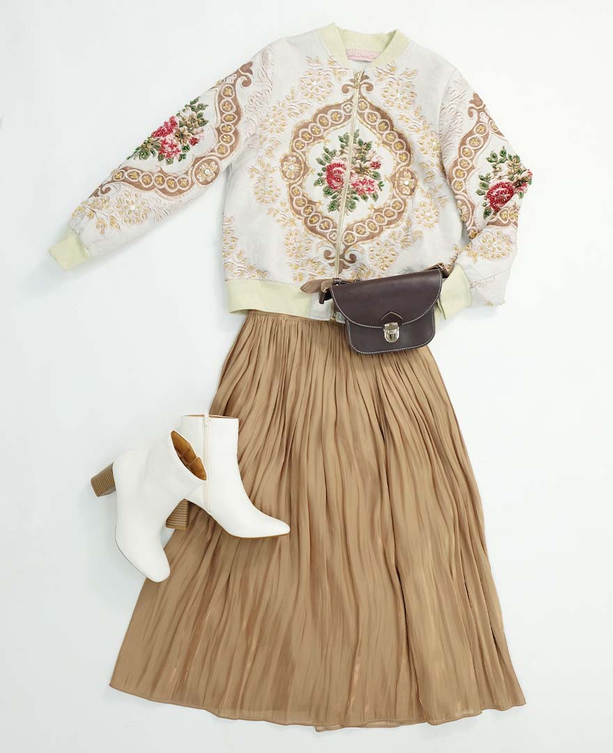 シャイニースカートゴールド1