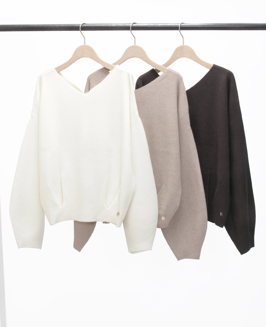 トレコードのもちもちニットカラー展開