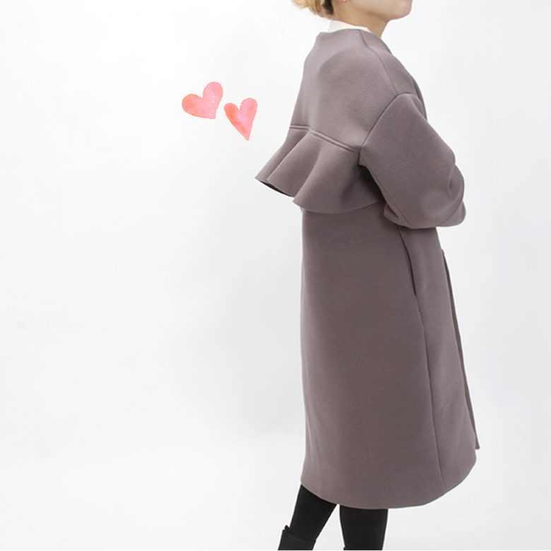 2020年秋冬新色☆ダンボールフリルコート - TRECODE（トレコード）公式