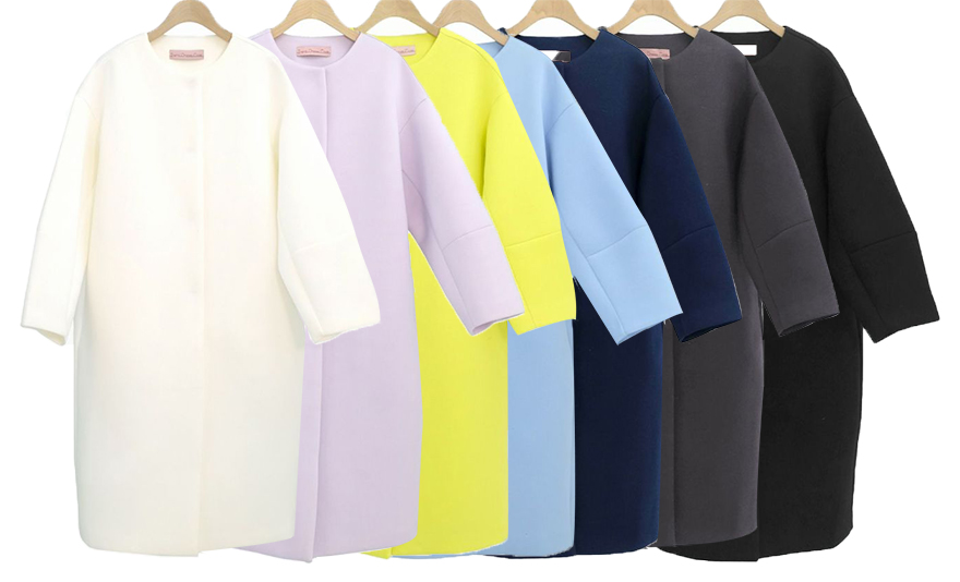 神戸・山の手バックフリルコート