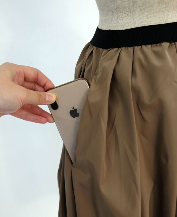 神戸・山の手スカート ポケット詳細画像