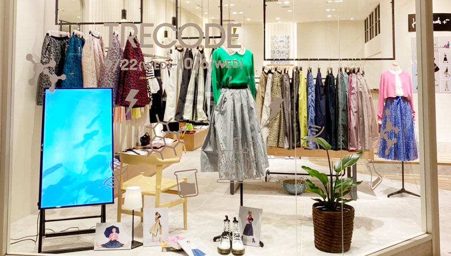 Jasminspeaks+にてトレコードのポップアップストアを開催中