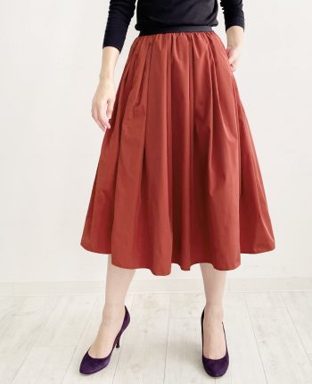 神戸・山の手スカートのアップル色