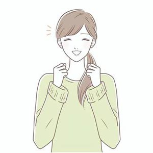 女性のイラスト