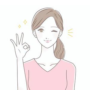 女性のイラスト