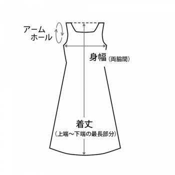 TRECODE（トレコード）サイズガイド・ワンピース(1)